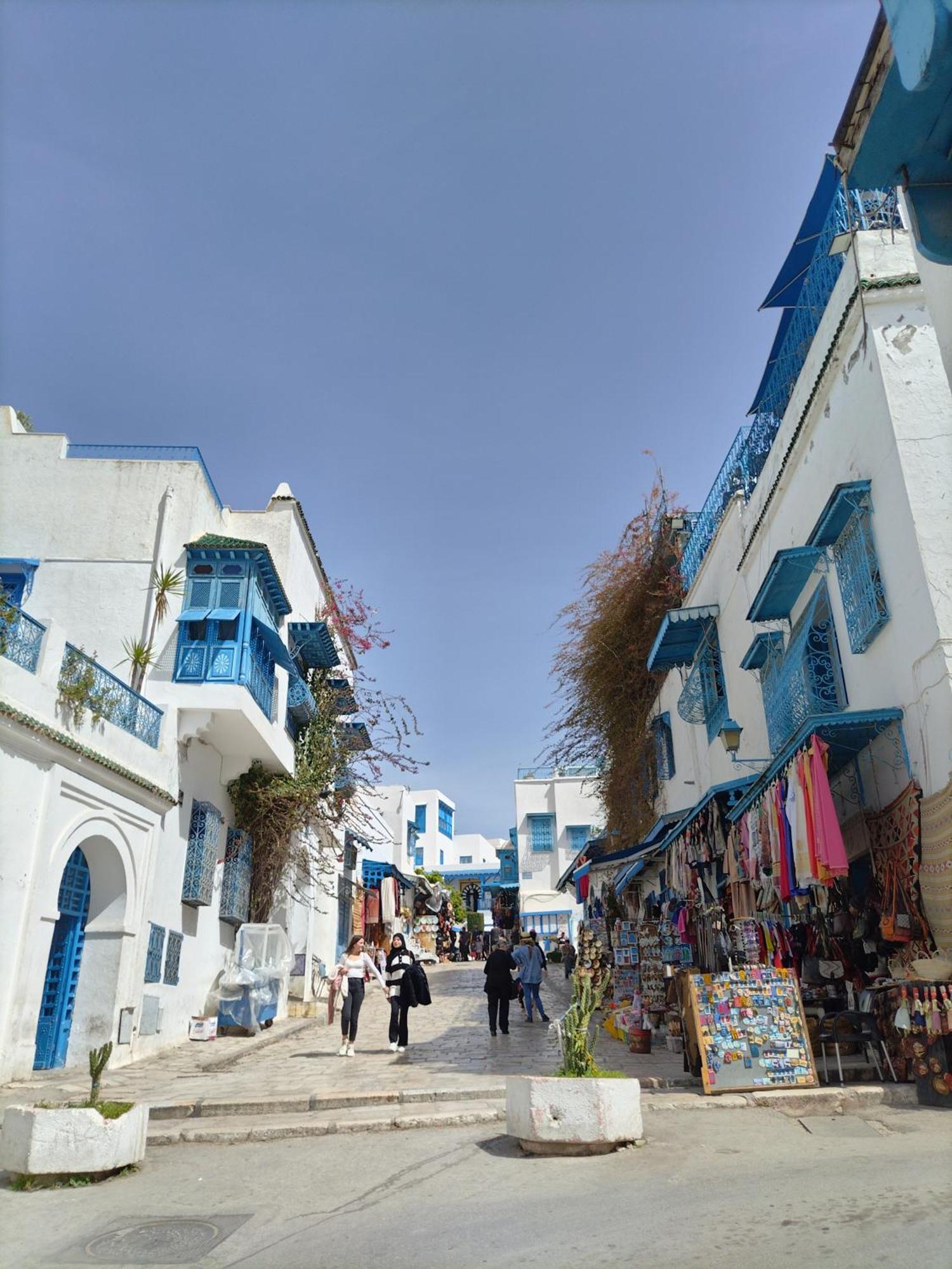 Marsa - Sidi Bousaid Lovely Authentic Apartment La Marsa Luaran gambar