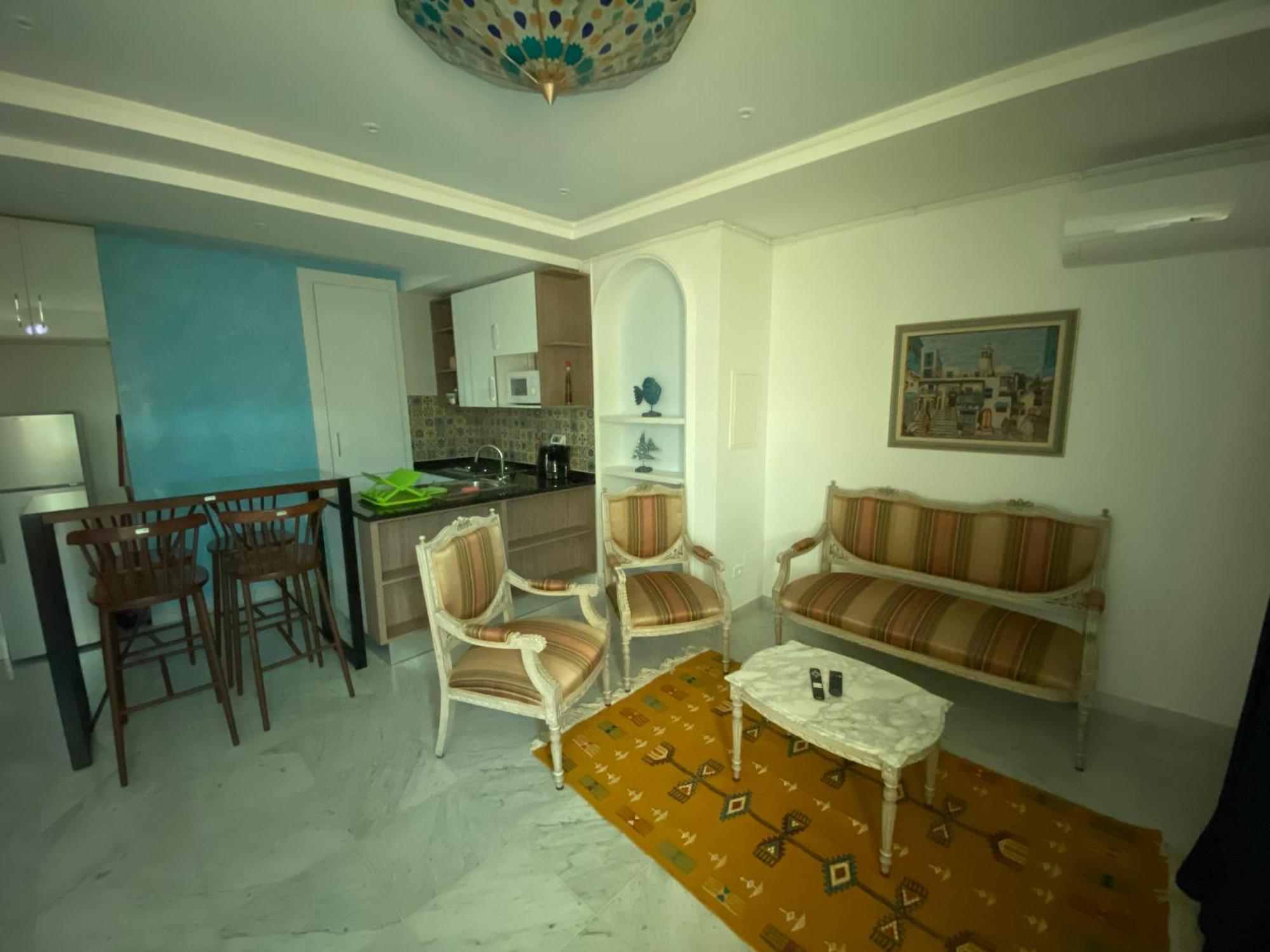 Marsa - Sidi Bousaid Lovely Authentic Apartment La Marsa Luaran gambar