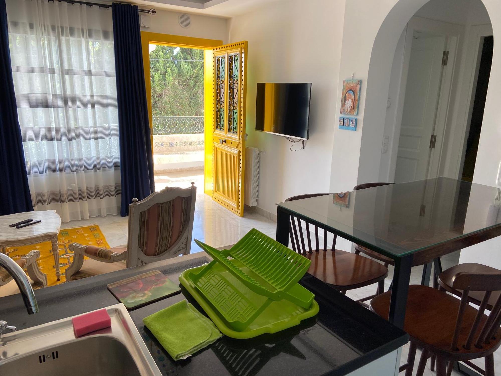 Marsa - Sidi Bousaid Lovely Authentic Apartment La Marsa Luaran gambar